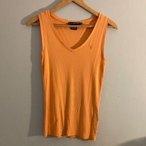 Ralph Lauren Sleeveless Orange Tank Top